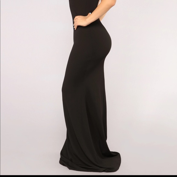 This Gown Needs A Crown Dress Black Backless SM - Picture 6 of 7